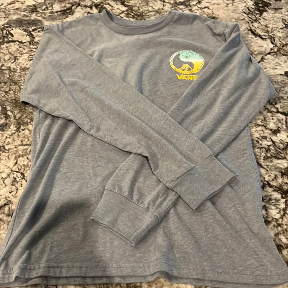 Like New, Mens Small Vans Long Sleeve Tee